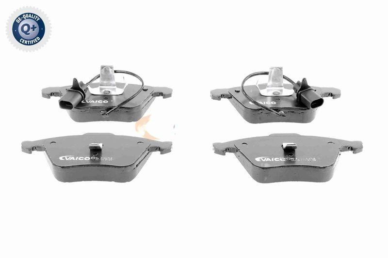 VAICO V10-8181 Bremsbelagsatz, Scheibenbremse Vorderachse, System: Ate Wva: 23762 / 23 für VW