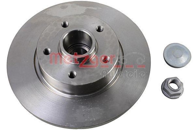 METZGER 6110775 Bremsscheibe Mit Radlager für FIAT/NISSAN/OPEL/RENAULT HA