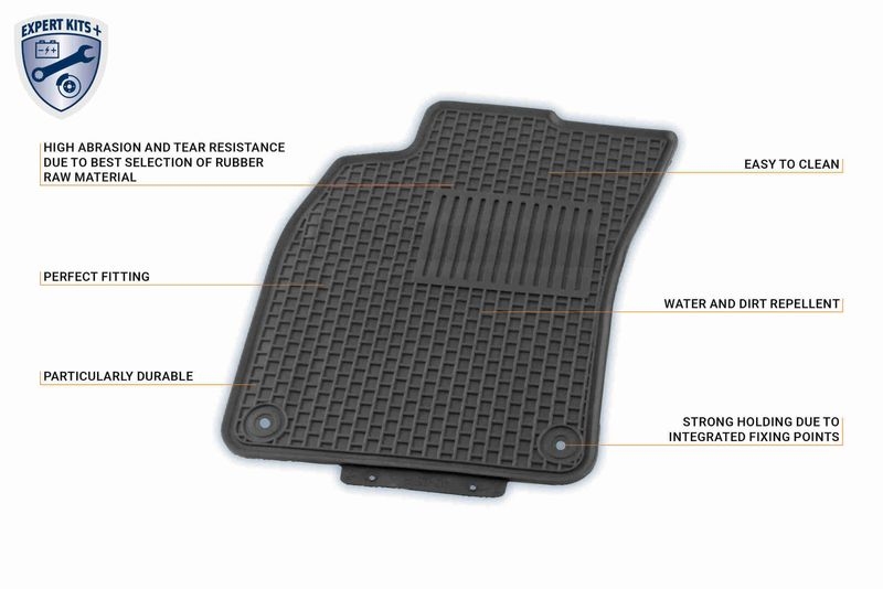 VAICO V10-7593 Fußmattensatz Skoda Kodiaq für SKODA