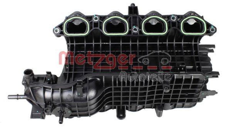 METZGER 2100076 Saugrohrmodul für AUDI/SEAT/SKODA/VW OHNE STELLELEMENT