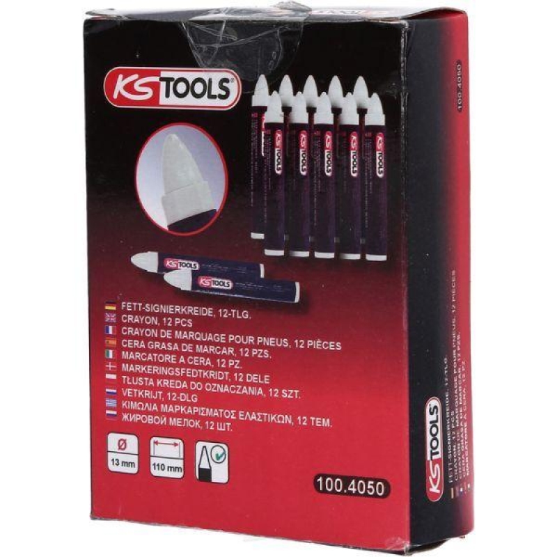 KS TOOLS 100.4050 Signierkreide weiß