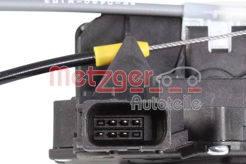 METZGER 2314507 Türschloss Schiebetür für FIAT/PSA links MIT SEILZUG