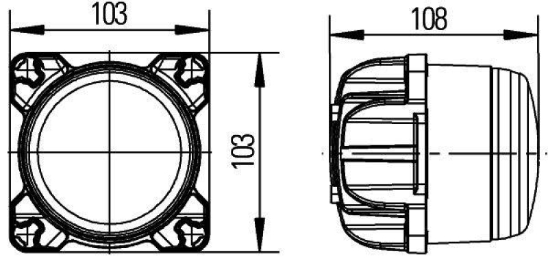 HELLA 1G0 996 263-501 AScheinwerfer NA EB MD12-24 DT M90i