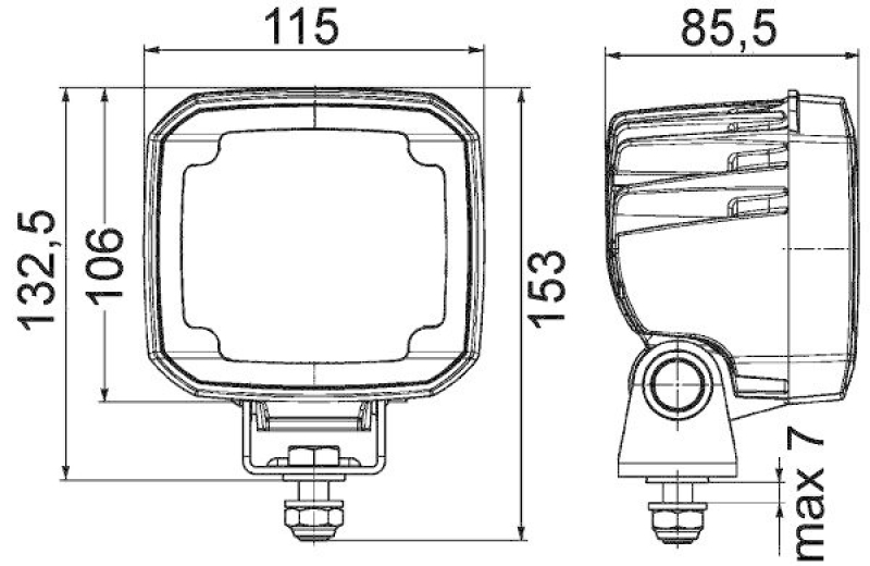 HELLA 1GA 995 606-001 AScheinwerfer Ultra Beam Gen II