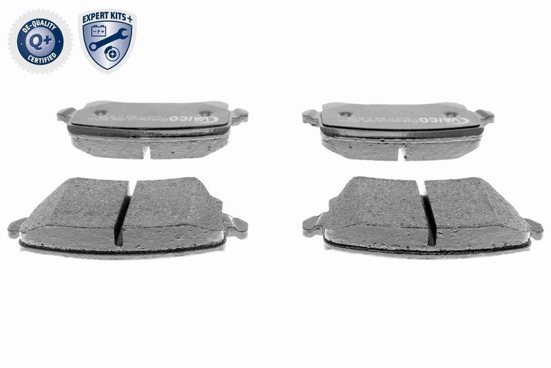 VAICO V10-6621 Bremsensatz, Scheibenbremse Hinterachse für VW