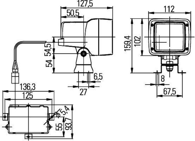 HELLA 1GA 998 534-231 AScheinwerfer Ultra Beam Xenon