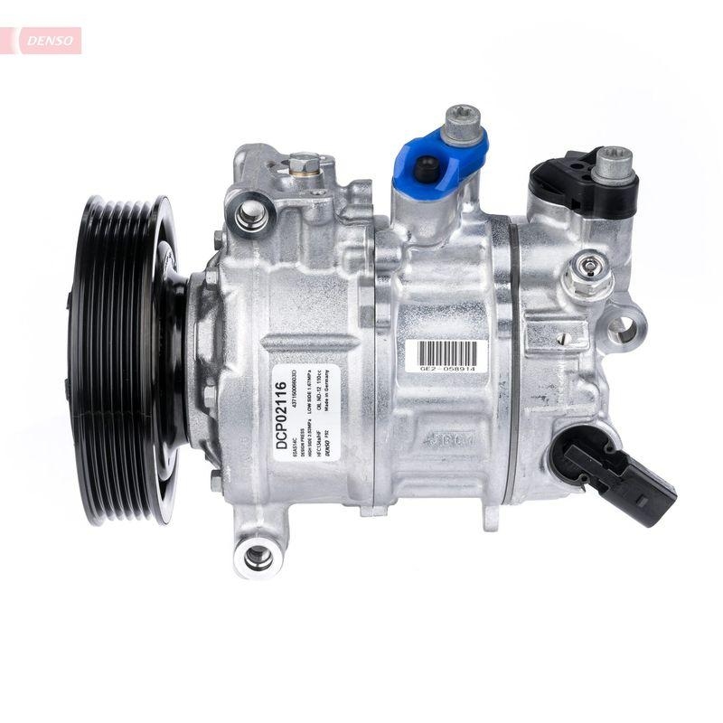 DENSO DCP02116 Kompressor A/C AUDI A4 (8W, B9) 2.0 35 TDI Mild Hybr. (19-19)