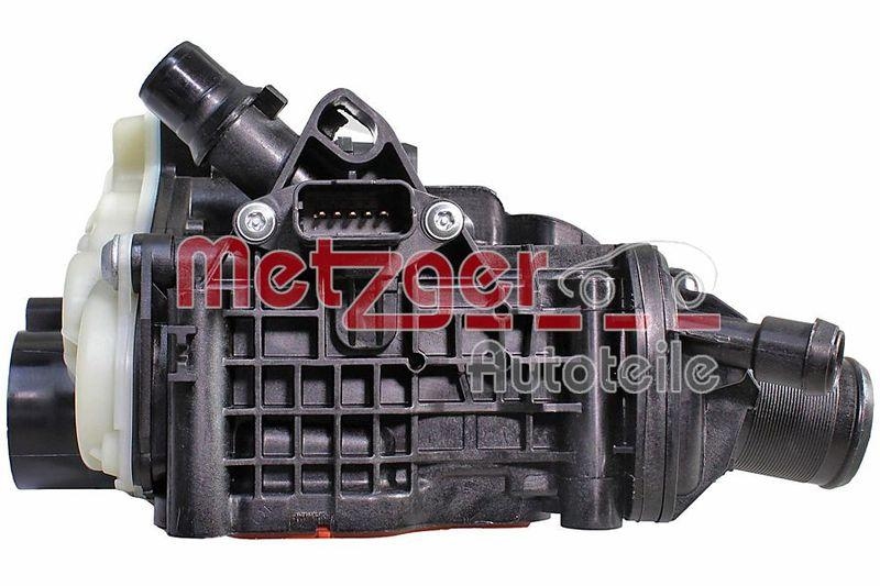 METZGER 4006448 Thermostat Kühlmittel, Mit Gehäuse für CITROEN/DS/FORD/OPEL/PEUGEOT