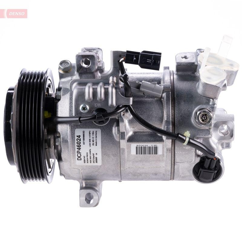 DENSO DCP46024 Kompressor A/C NISSAN QASHQAI II Closed Off-Road Vehicle (J11, J11_) 1.6 DIG-T (14- )