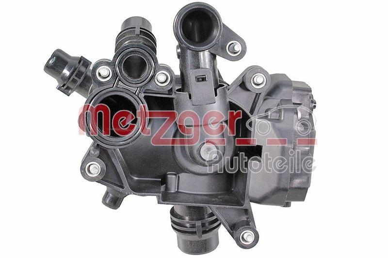 METZGER 4006465 Thermostat Kühlmittel, Mit Gehäuse für BMW