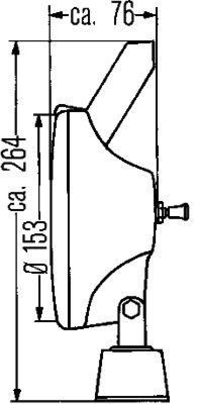 HELLA 1G4 004 480-001 Arbeitsscheinwerfer