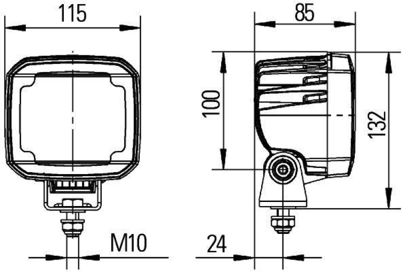 HELLA 1GA 995 506-031 Arbeitsscheinwerfer