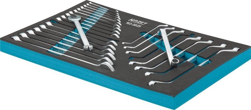 HAZET 163-30/25 Werkzeugsortiment Ring- und Gabelschlüsselsatz