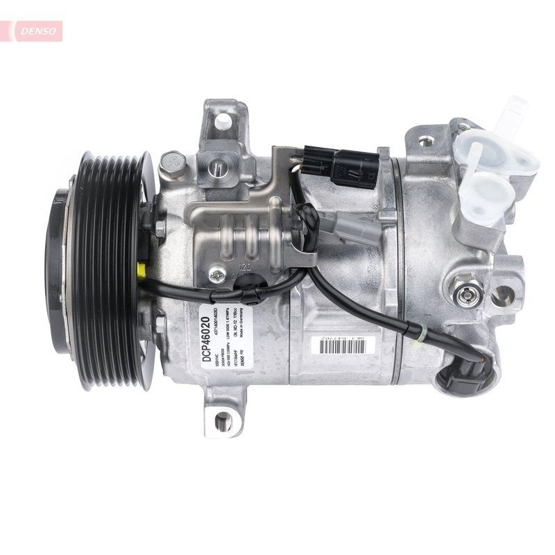 DENSO DCP46020 Kompressor A/C NISSAN QASHQAI II Closed Off-Road Vehicle (J11, J11_) 1.2 DIG-T (13- )