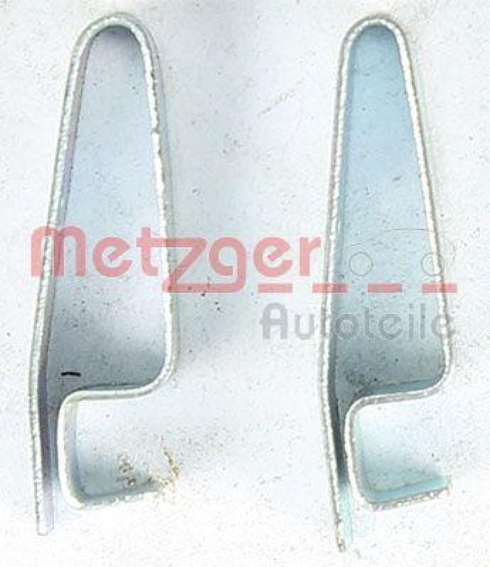 METZGER 1170450 Bremsbelagsatz, Scheibenbremse WVA 23 488