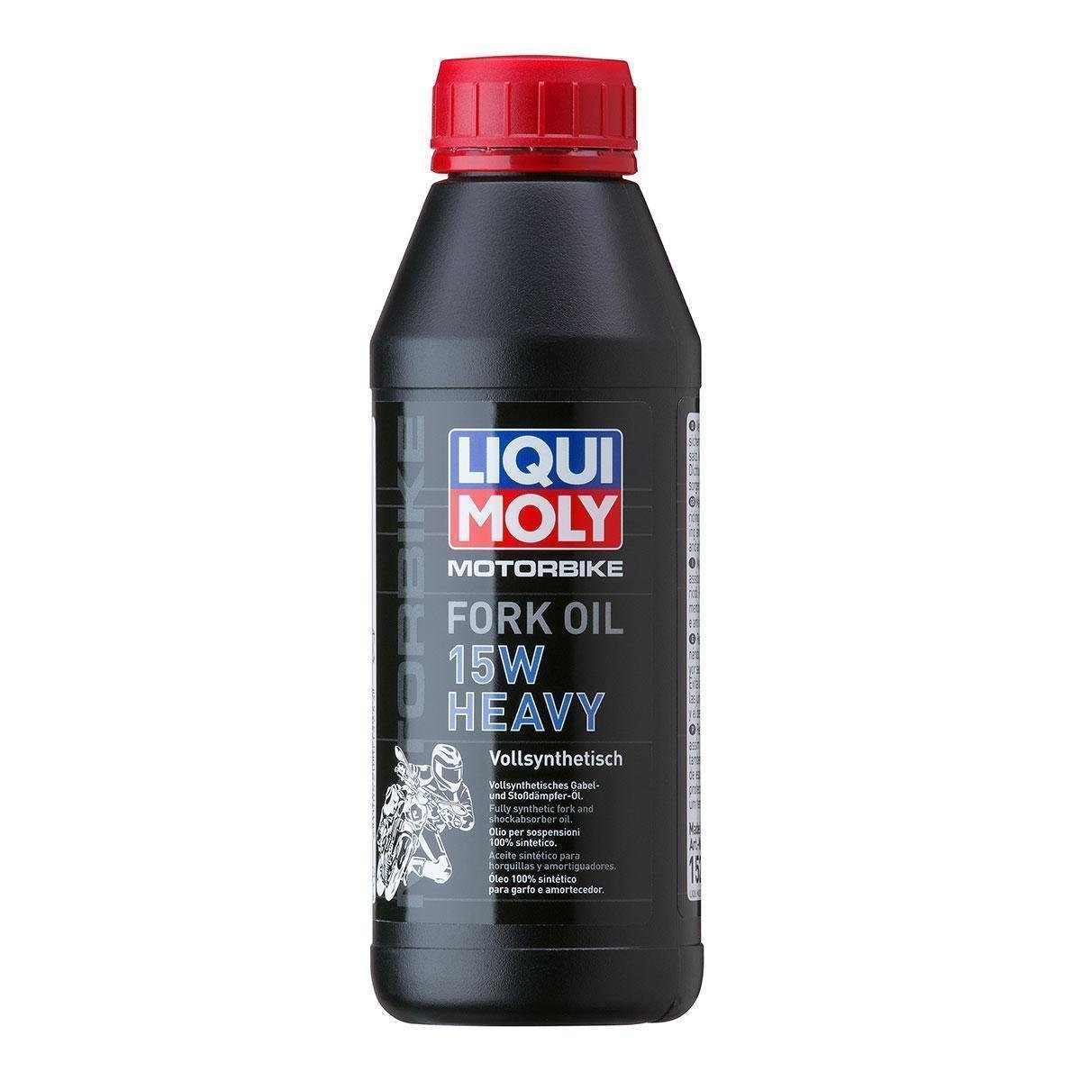 LIQUI MOLY 1524 Gabelöl Motorbike Fork Oil 15W Heavy Dose 500 ml