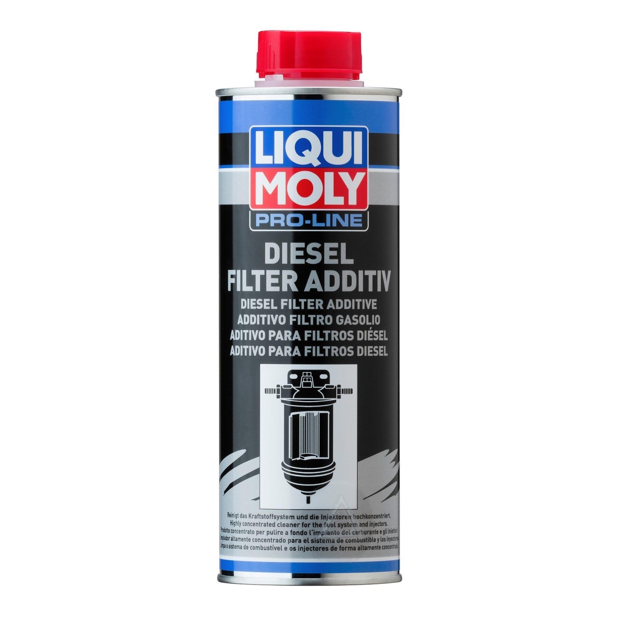 LIQUI MOLY 20790 Kraftstoffadditiv Pro-Line Dieselfilter Additiv Dose 500 ml