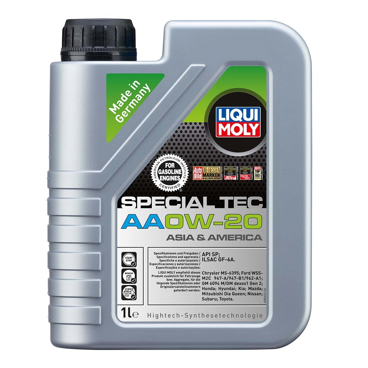 LIQUI MOLY 9701 Motoröl Special Tec AA 0W-20 1L