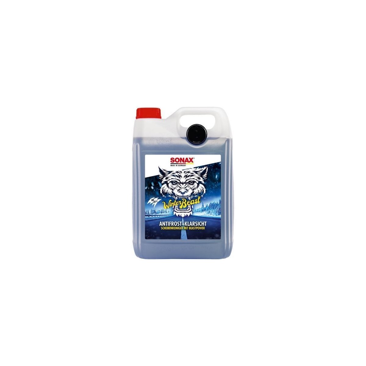 SONAX 01355000 Winterbeast Antifrost + Klarsicht bis -20°C 5L