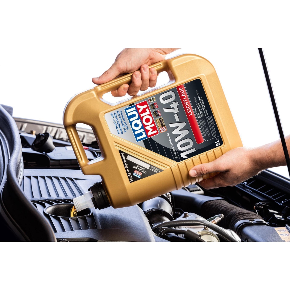 LIQUI MOLY 1310 Motoröl Leichtlauf 10W-40 Kanister 5 L