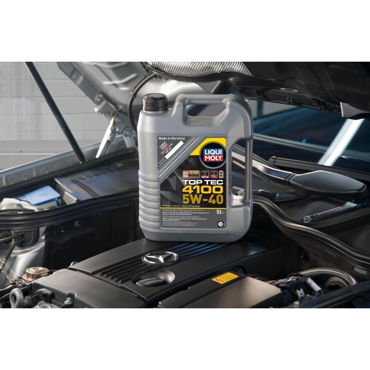 LIQUI MOLY 3701 Motoröl Top Tec 4100 5W-40 TW Kanister 5 L