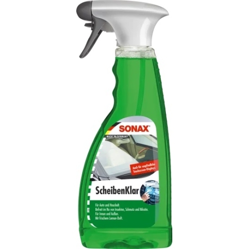 SONAX Scheiben Kratzer Set innen (Kratzerentferner, Microfasertuch, Scheibenklar)