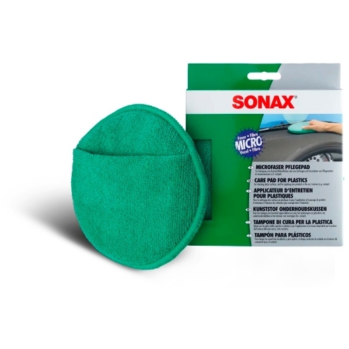 SONAX Lederpflegeset (Cleaner, Bürste, Microfasertuch, Pflegepad)