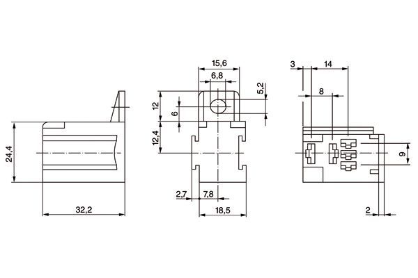 BOSCH 3 334 485 045 Relaissockel