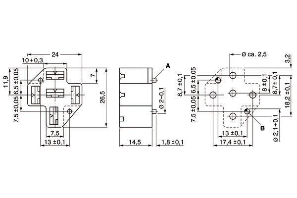 BOSCH 3 334 485 041 Relaissockel