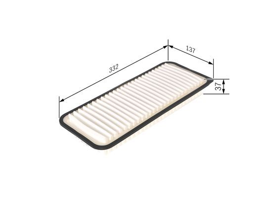 BOSCH F 026 400 154 Luftfilter