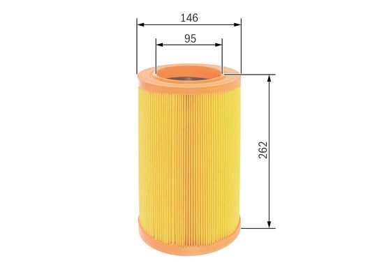 BOSCH F 026 400 194 Luftfilter