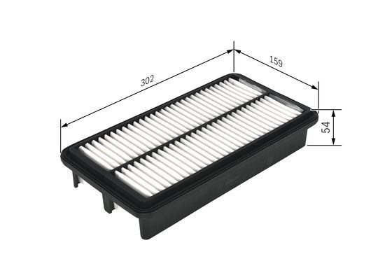 BOSCH F 026 400 521 Luftfilter