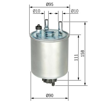 BOSCH F 026 402 082 Kraftstofffilter