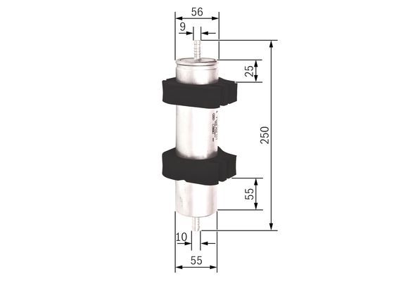 BOSCH F 026 402 111 Kraftstofffilter