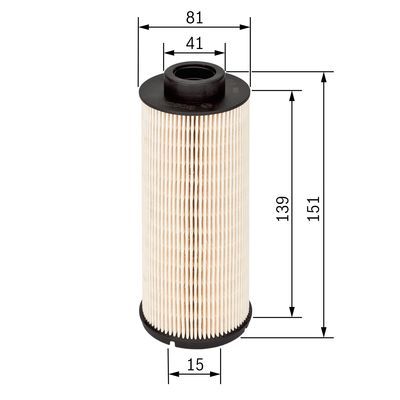 BOSCH F 026 402 099 Kraftstofffilter