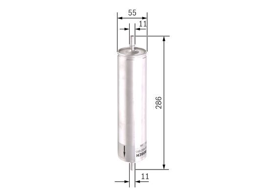 BOSCH F 026 402 095 Kraftstofffilter