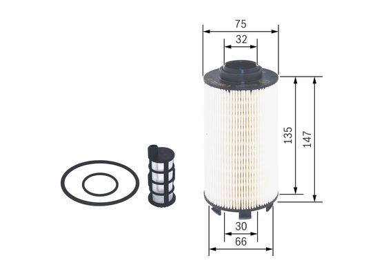 BOSCH F 026 402 177 Kraftstofffilter