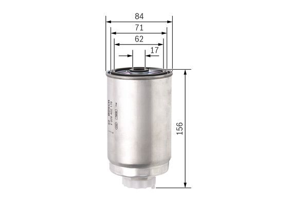 BOSCH F 026 402 176 Kraftstofffilter