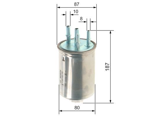 BOSCH F 026 402 740 Kraftstofffilter