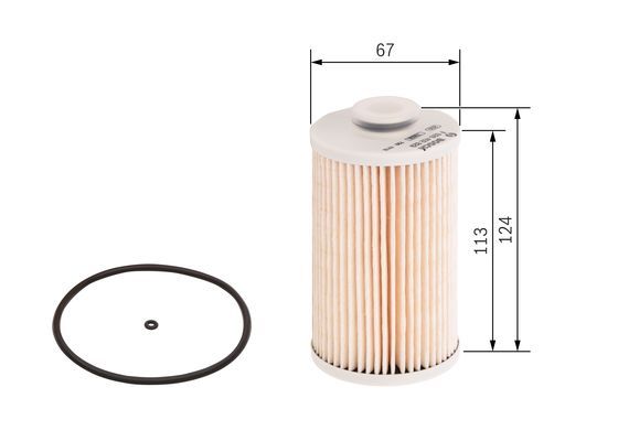 BOSCH F 026 402 829 Kraftstofffilter