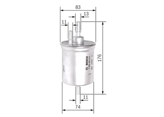 BOSCH F 026 403 012 Kraftstofffilter