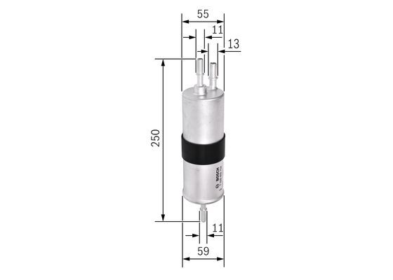 BOSCH F 026 403 754 Kraftstofffilter