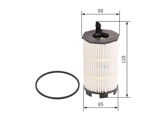 BOSCH F 026 407 011 Ölfilter P7011 Ø 685mm Höhe 110mm