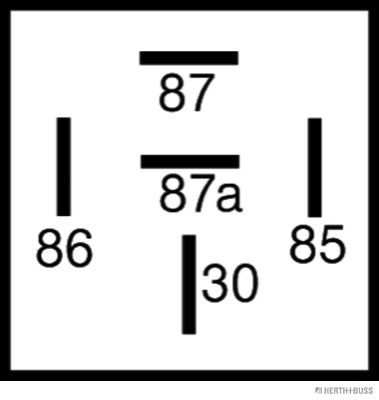 HERTH+BUSS ELPARTS 75613154 Relais Arbeitsstrom