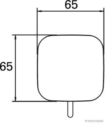 HERTH+BUSS ELPARTS 82710350 Seitenmarkierungsleuchte