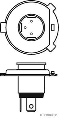 HERTH+BUSS ELPARTS 89901050 Glühlampe