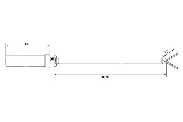 BOSCH 0 265 004 010 Sensor Raddrehzahl