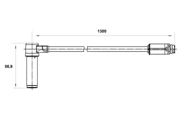 BOSCH 0 265 004 025 Sensor Raddrehzahl