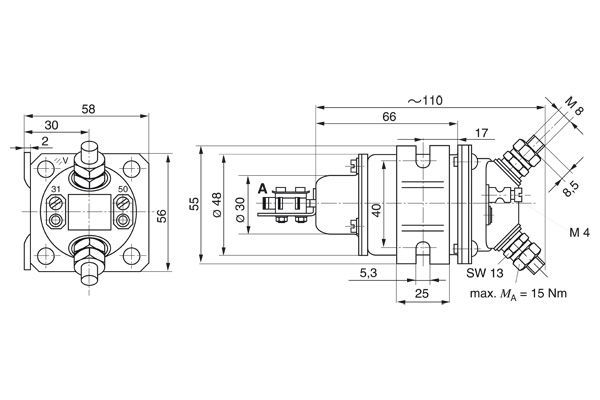 BOSCH 0 333 006 004 Multifunktionsrelais