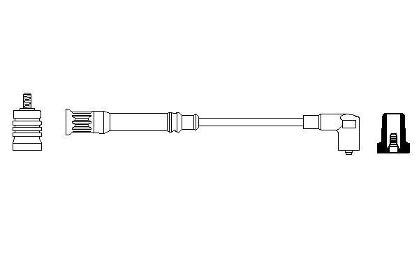 BOSCH 0 356 912 940 Zündleitung